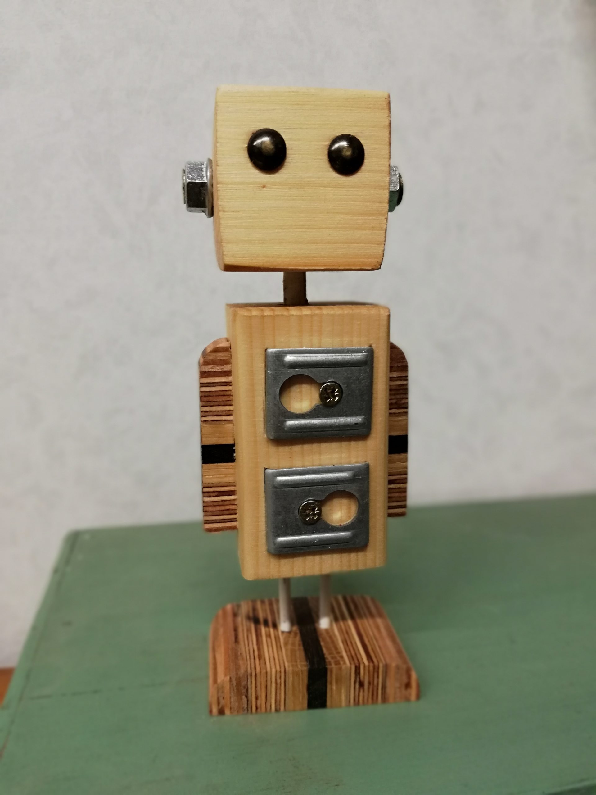 Vruchtbaar ontmoeten mentaal Houten Robot - Jimmy - S - Bodegaz