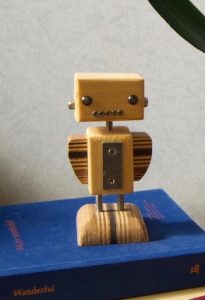 Houten robot