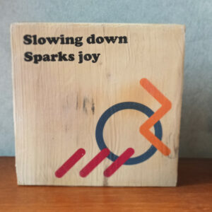 slowing down